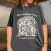 Vintage Washed Lyrics T-Shirt Men Women Casual Round Neck Printed T Shirt Cotton Short Sleeve Oversized Tshirts Woman Clothes