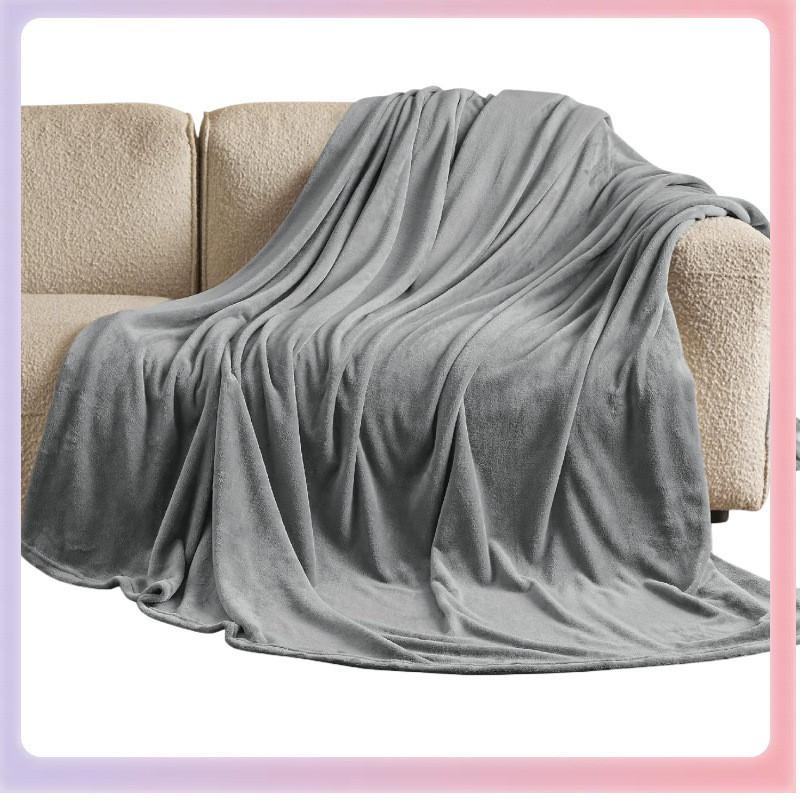 Plush Blanket With Lightweight Design For Living Room Decor