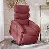 VidaXL Recliner Armchair Burgundy Red Fabric, Reclining Chair, Recliner for the Elderly, Armchair 3203981
