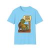 Unisex Softstyle T-Shirt - Fed-Up Turtle Porch Vibes Funny Graphic Shirt
