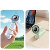 Rechargeable Foldable Mini Handheld Desktop Fan with Digital Display