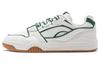Yuebai Wear Resistant And Lightweight Low Top Skateboard Shoes Women's White Green AGCS252-18
