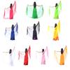 Damen Schal Chiffon Braut Abend Weich Wickeltuch Schal Chiffon Schal Band Schal Satinschal für Frauen und Mädchen