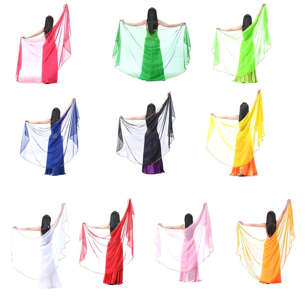 Womens Shawl Chiffon Bridal Evening Soft Wrap Scarf Chiffon Scarf Ribbon Scarf Satins Scarf for Women and Girls