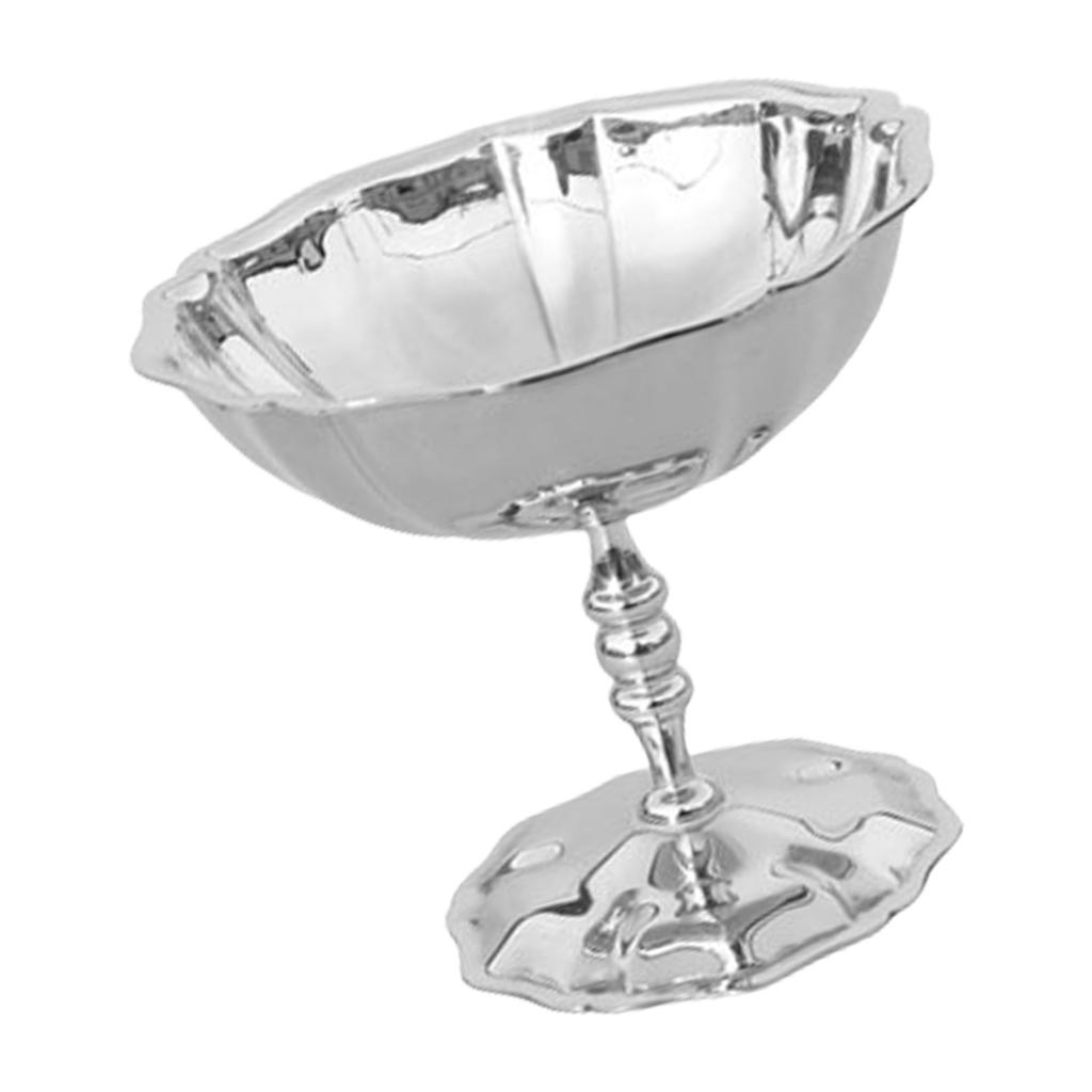 Stainless Steel Ice Cream Bowl Elegant Dessert Cup for Home Parties and Social Gatherings Sorbet and Mousse Serving Dish