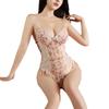Sex underwear European and American sexy suspender one-piece waist lace embroidery pure desire one-piece strap set