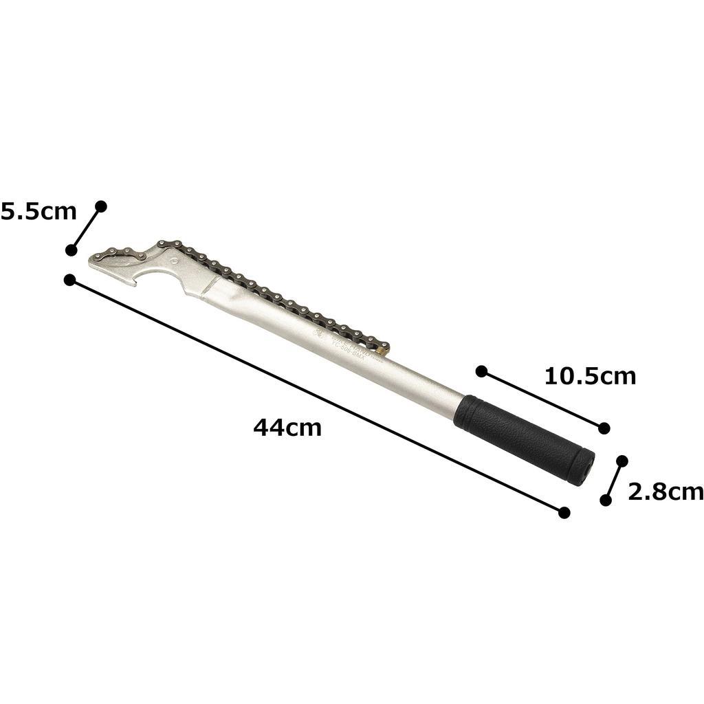 BIKE HAND Sprocket Return Thick Black Tool, PIST/BMX, 1/8" Teeth, YC-506,