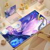 HYBXAXC Gaming Mouse Pad Home Computer Keyboard Mat Laptop Soft Anti-slip Table Mat XXL Genshin Impact Kokomi Custom Mousepad