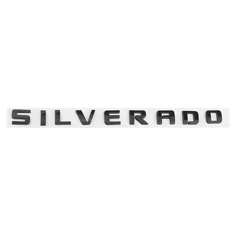 3D ABS Emblem Car Body Rear Trunk Sticker Badge For chevrolet Colorado HIGH COUNTRY malibu XL silverado spark LT Accessories
