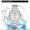 Naviforce Original Simple Men Watch Calendar Quartz Movement Luminous Pointer Waterproof 3ATM Stainless Steel Strap Men Watch NF9276S