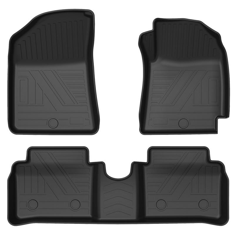 Eco-Friendly Waterproof Non-Slip Floor Mats for Modern i10 RHD - Odorless & Wear-Resistant