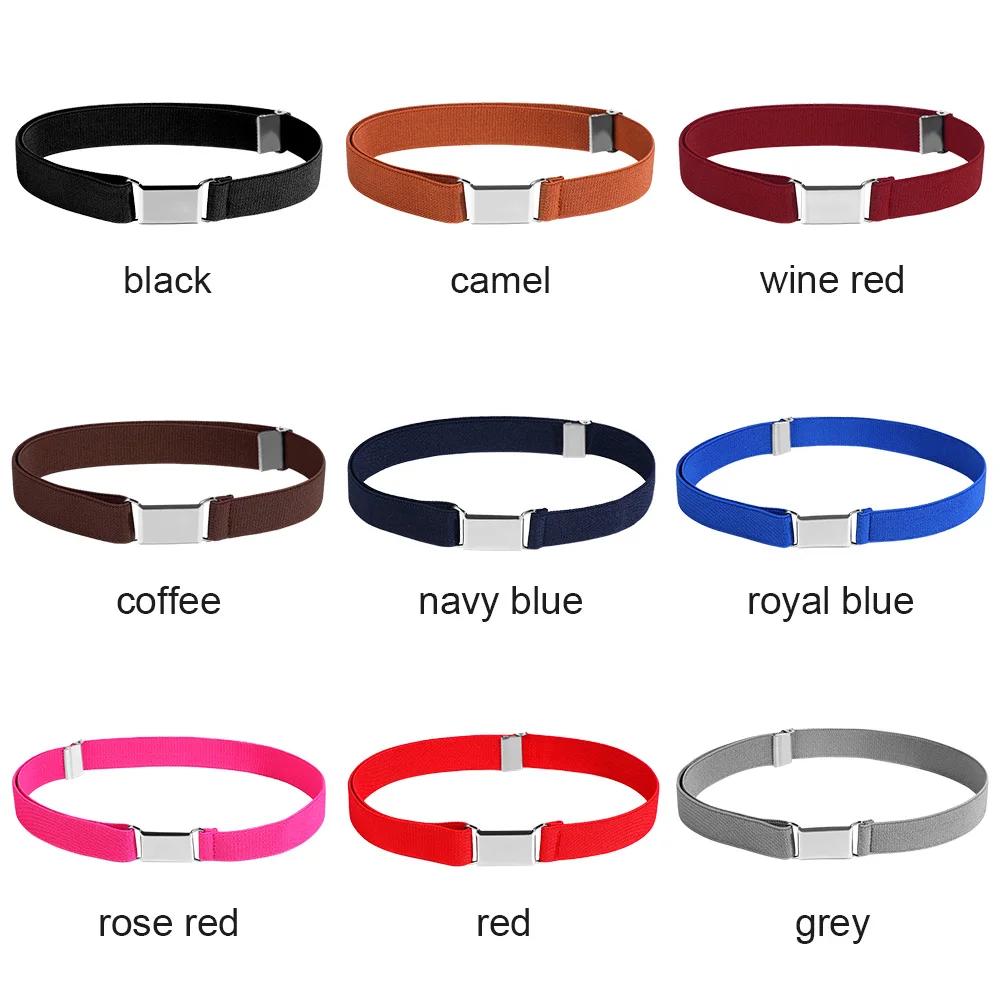 Elastic Unisex Waist Belt Adjustable Waistband Elastic Belts