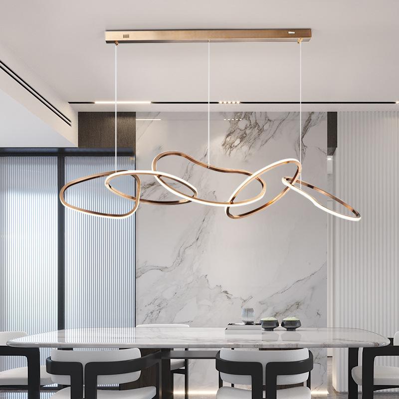 Postmodern Minimalist Designer Pendant Light for Bar, Hotel, or Villa