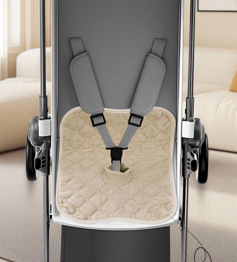 Wodoodporna, Chłonna, Miękka Poduszka Siedziska dla Niemowląt - Przyjazna dla Skóry, Oddychająca Podkładka na Krzesełko do Karmienia i Wózek