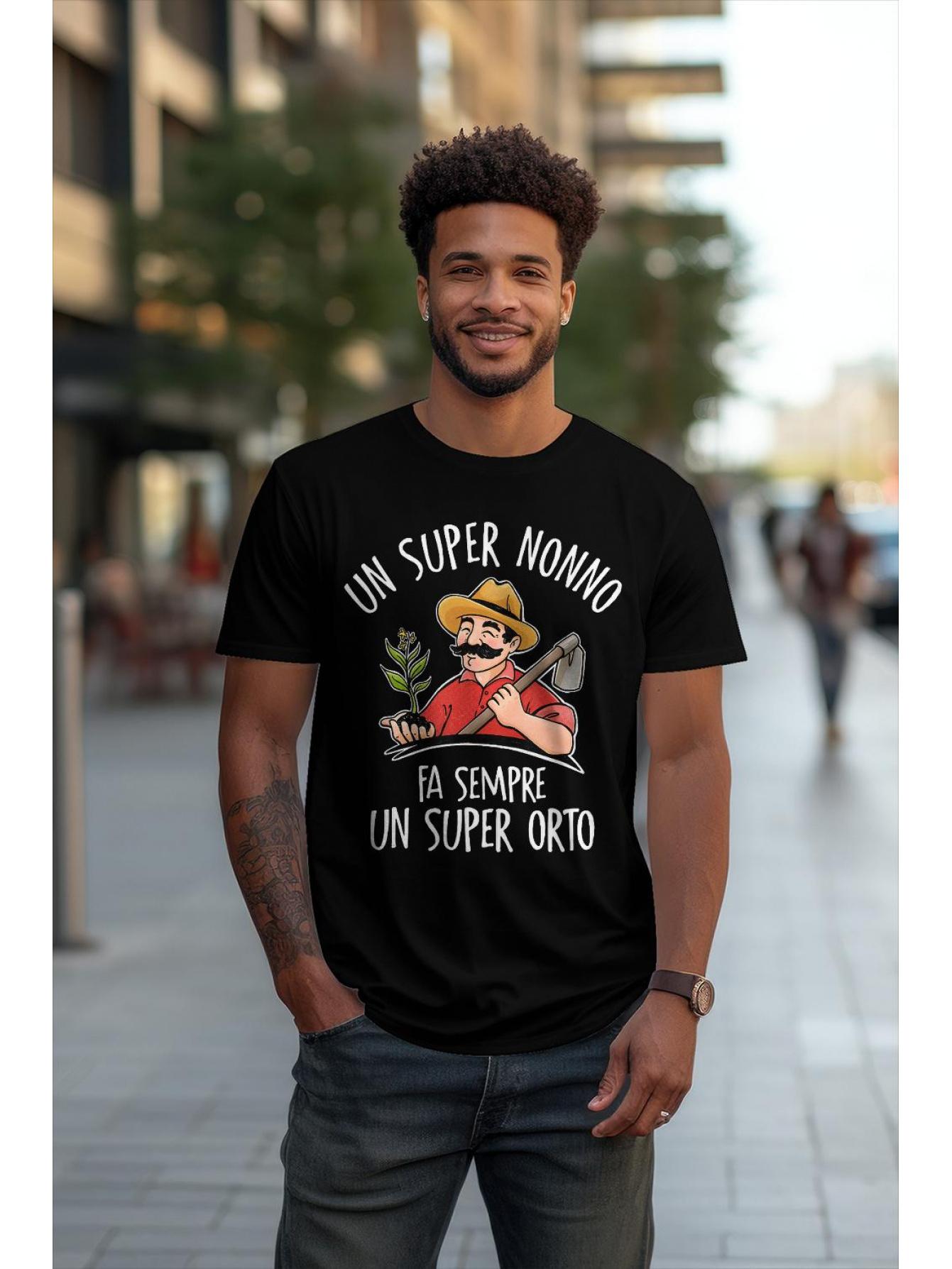 A Grandpa Tends a Garden - Fun Gardening Grandpa T-Shirt XXL