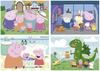 Puzzle Multi 4 Junior - EDUCA - Peppa Pig - 20+40+60+80 pieces