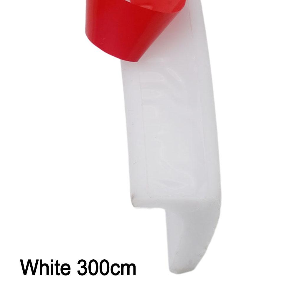Silikon Duschbarriere Gummi Wasserstopper-Badezimmer-Wasserdicht-Streifen-50-300CM~