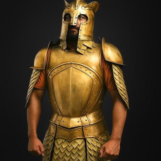 Medieval Half Suit Cosplay  Halloween Costume Perfect Gift for Him