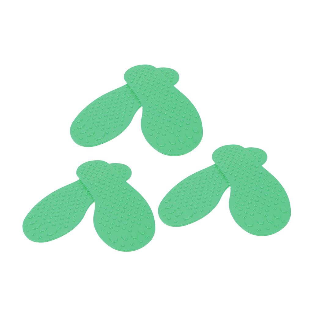 3 Pairs   Marker PVC Colorful Foot Shaped Training Pad Toy for Indoor Outdoor