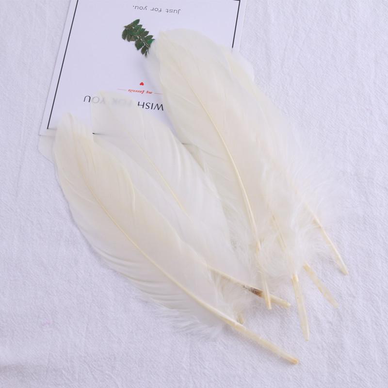 50Pcs28 Color Diy Feather Hard Big Floating Feather Wedding Dress Children Handmade Decoration Materials
