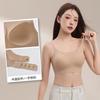 Skin-friendly and seamless jelly foundation, impenetrable through clothes, suspender bra, lucky ABC cup slender shoulder strap version