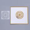 Versatile Mandalas Design Stencils For Artistic Expression Decoration Projects PET Templates With Precise Cutout Shapes