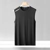 Men's Quick-Dry Ice Silk Mesh T-Shirt - Breathable, Loose-Fit, Casual Short Sleeve Sportswear