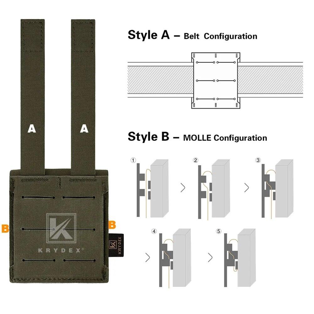 Husă tactică cu grenade Frag MOLLE Geantă de depozitare pentru centură de talie Mic, la îndemână, pachet EDC pentru armata, echipament militar de vânătoare în aer liber