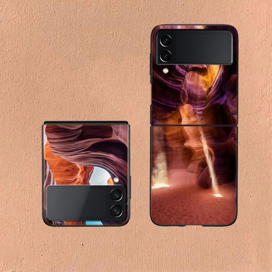 Exploring Utah's Hidden Gems Coque For Samsung Z Flip7 6 Galaxy Case Shockproof Z Flip5 Z Flip3 4 5G Hard Cover Phone TPU PC Ha