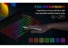 Colorful Backlit Keyboard Case for iPad 11th Gen - A16 Detachable Keyboard with Pen Holder