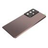 Back Glass Cover Replacement With Pre Installed Camera Lens and Tape Parts Replacement for Galaxy S21 Ultra Brown