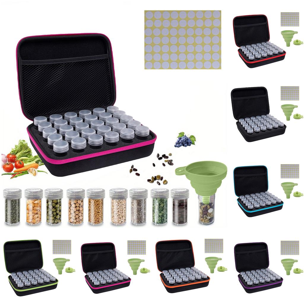 60 Seed Waterproof Storage Box Painting Divided Diamond Storage Bag