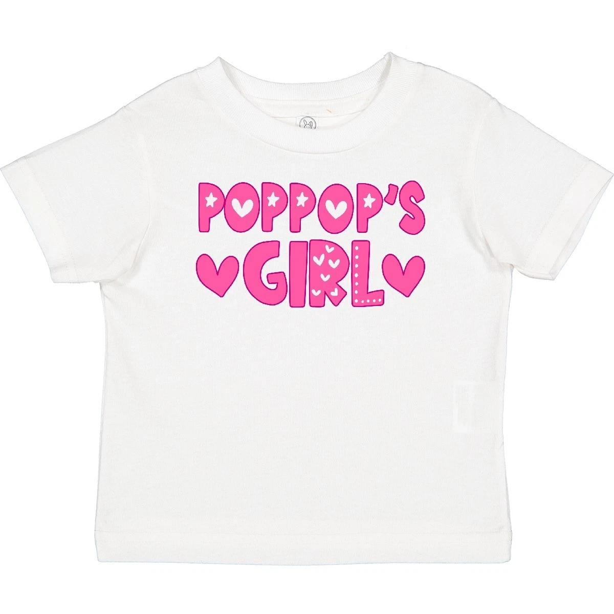 Inktastic Pop Pop s Girl Gift Baby T-Shirt Family Girls Grandpa Grandfather New 100