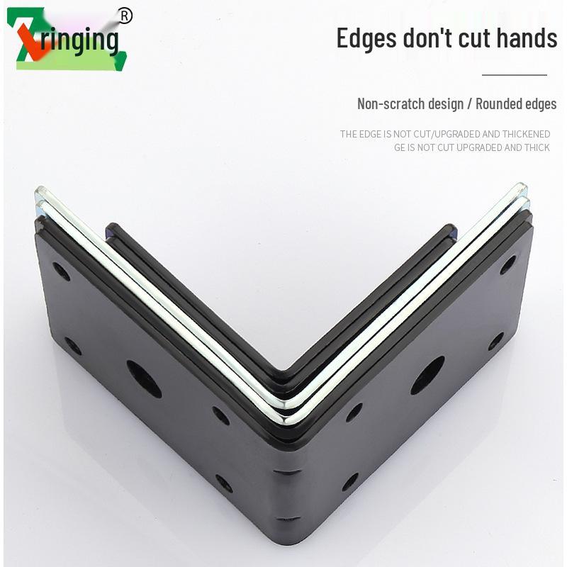 Heavy-Duty 90° L-Shaped Angle Bracket for Table and Chair Support
