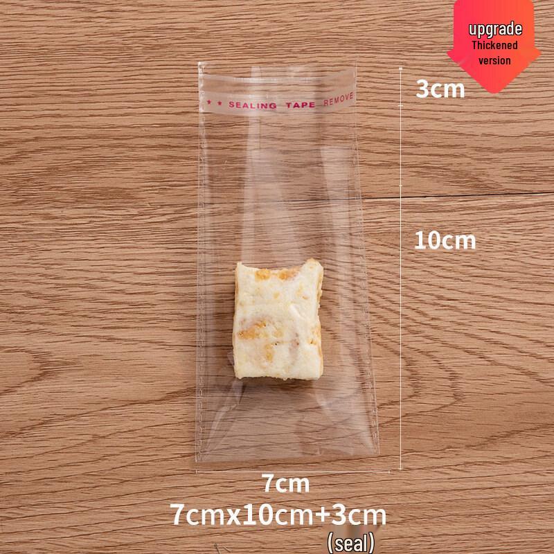 Transparent Self-Sealing Bakery Bags