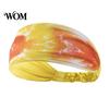 Moisture-wicking Hairband Athletic Headband, Tie-Dye Gradient Sports Anti-Slip Elastic Breathable Sweat-Wicking Comfortable Sweat-absorbent