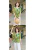 Chiffon Short-Sleeved Blouse – Mother's Summer Style for Middle-Aged Women