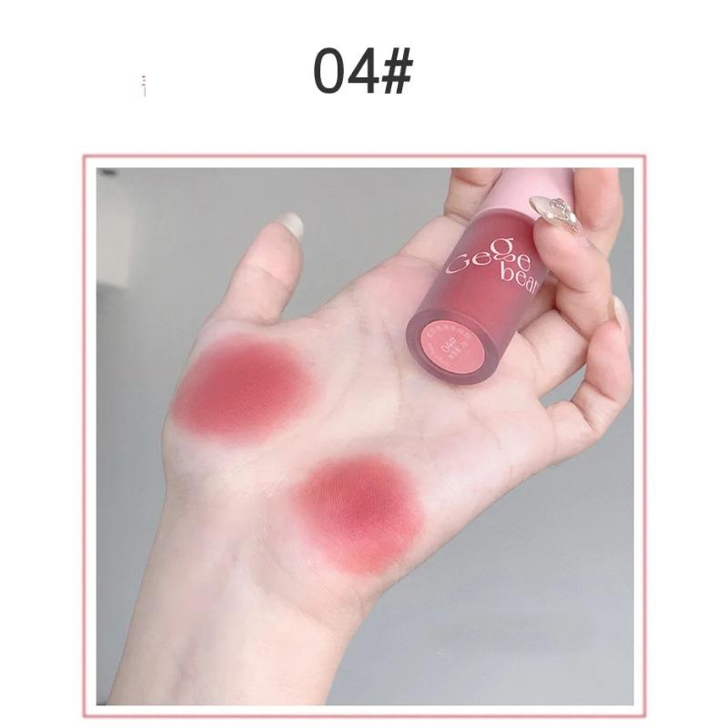 Gege Bear Smooth Multi-purpose Cream Expansion Color Blush Eye Shadow Not Easy To Fade Nude Matte Velvet Lip Glaze