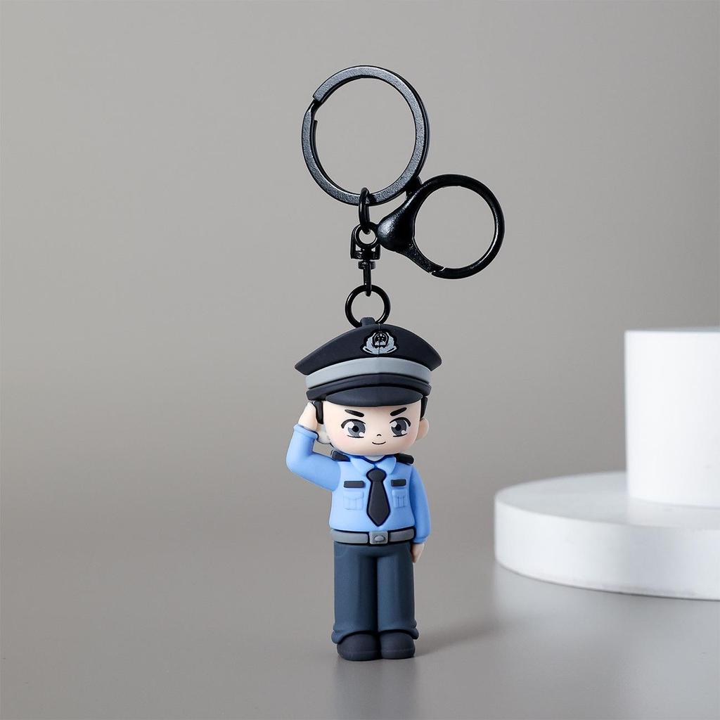 Military Appreciation Keychain: Navy, Army, Air Force Bag & Car Ornament - Ideal for Army Day Gifts