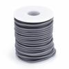 Elegant 2mm 55Yards Hollow Rubber Tubing Round Stretch Knitting Barber Cord Elastic Stitch Keeping Cords DIY Craft