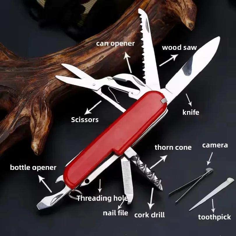 5/7/9/11 IN1 Multifunctional Folding Stainless Steel Knife And Pliers for Camping Outdoor Portable Camping Survival Tools