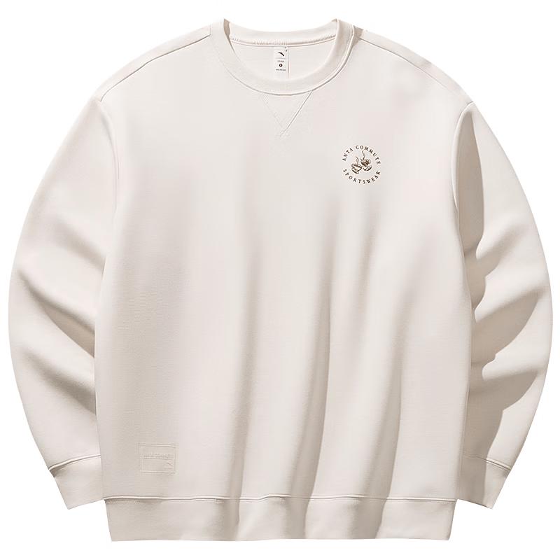 Anta Men's Crew Neck Drop Shoulder Sweatshirt
