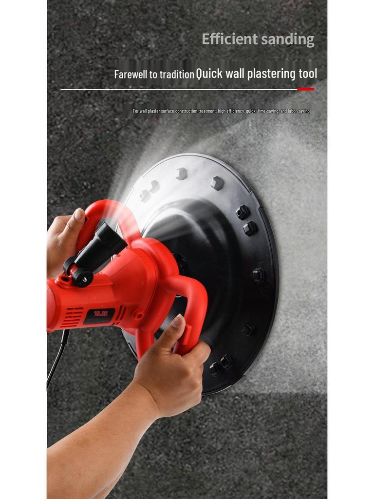 Cross-Border Cement Mortar Polishing and Leveling Machine for Walls and Floors