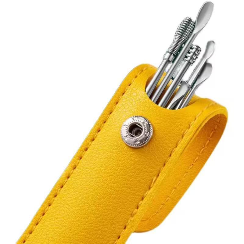 

Portable Ear Cleaning 6-Piece Set: Spiral Spring Ear Picks & Tools