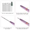 Electric Nail Drill Set with Multiple Grinding Heads for Dead Skin Removal