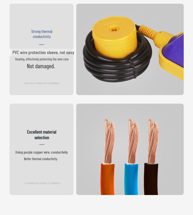 Automatic Water Level Controller Float Switch for Household Water Towers