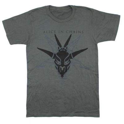 Alice In Chains Unisex-Erwachsene Totenkopf-Baumwoll-T-Shirt
