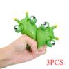 1/5PCS Novelty Eye Popping Squeeze Toy 3D Big Eyeball Bouncing Toy Green Bug Squeeze Toy Stress Relief for Adults and Children