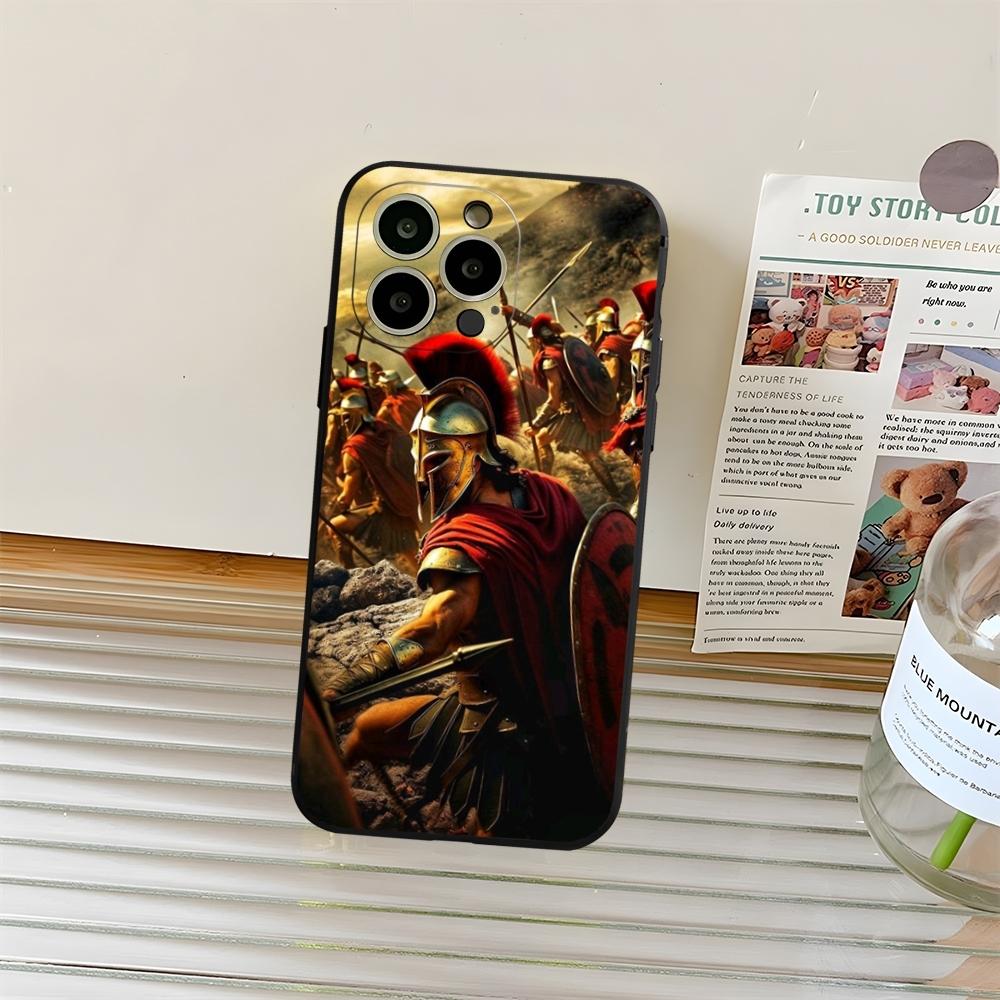 

SpartanS Phone Case Fundas For Iphone 13 17 11 15ProMax 14 12 16 Pro Xs Max Mini Xr X Plus Coque iPhone 11