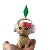 Pisică Dansatoare Drăguță Plumbob Accesoriu Auto Figurină Pisică Inspirată de The Sims Ornament Decor Creativ pentru Bordul Mașinii și Birou